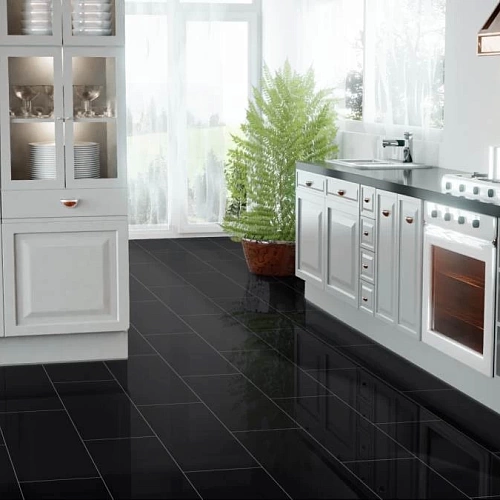 ЧЁРНЫЙ ЛАМИНАТ  FALQUON  BLUE LINE UNI ламинат для пола